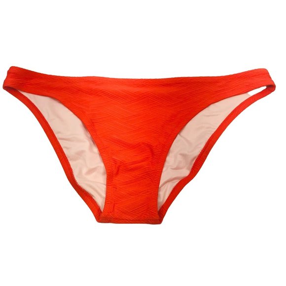 Shade And Shore Women's Size XL 16-18 Cheeky Bikini Swim Bottom Orange New - Picture 1 of 8